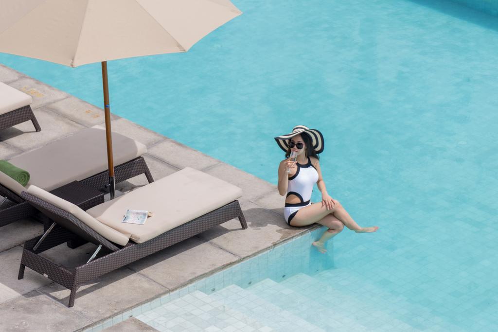U Sathorn Bangkok Hotel Exterior foto
